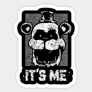 Freddy is here - Vintage Sticker